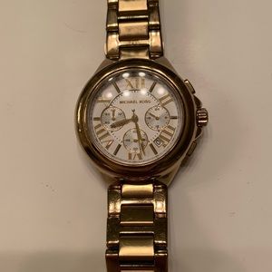 Gold Michael Kors watch
